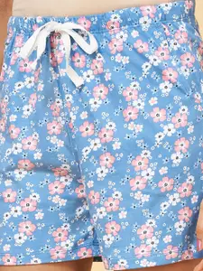 Dreamz by Pantaloons Women Multicoloured Conversational Printed Lounge shorts