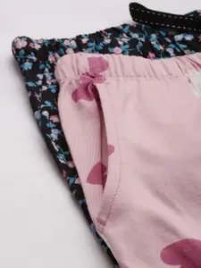 Dreamz by Pantaloons Women Pack of 2 Printed Lounge shorts