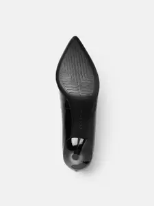 ECCO Womens Shape Black Leather Regular Pumps