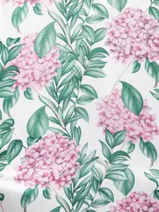 Dreamz by Pantaloons Off White & almost mauve Floral Print Kaftan Lounge tshirt