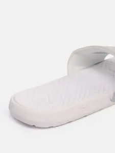 Puma Women White Cool Cat Distressed Sliders