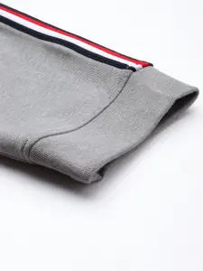 Tommy Hilfiger Men Grey Solid Joggers