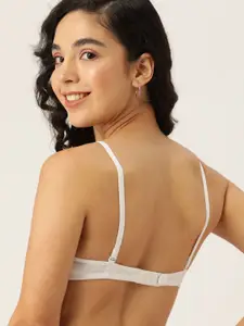 DressBerry White Bra Lightly Padded