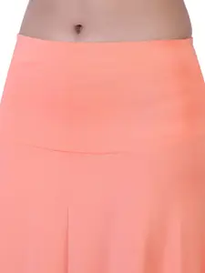 LAASA  SPORTS Women Peach Solid Maxi Skirt