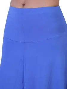 LAASA  SPORTS Women Blue Solid Maxi Skirt