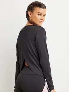 Styli Black Regular Top