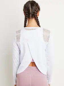 Styli Women White Solid Top