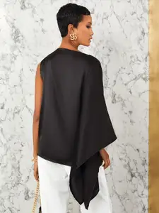Styli Women Black Kaftan Top