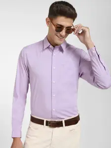 SELECTED Men Purple Slim Fit Formal Shirt
