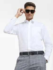 SELECTED Men White Slim Fit Formal Shirt