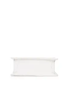 Lavie Aura Women White Flap Satchel