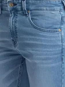 SPYKAR Men Blue Tapered Fit Heavy Fade Jeans