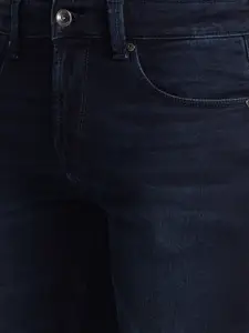 SPYKAR Men Blue Slim Fit Low-Rise Light Fade Jeans