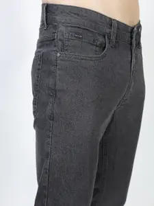 KETCH Men Grey Slim Fit Clean look Stretchable Jeans