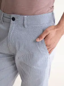 DAMENSCH Men Premium Cotton Yarn Dye Chino Shorts