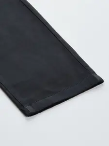 Arrow Sport Men Navy Blue Original Slim Fit Trousers