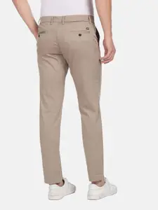 Arrow Sport Men Geometric Printed Slim Fit Chinos Trousers