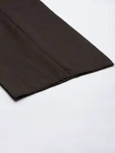 Arrow Men Brown Hudson Tailored Fit Trousers