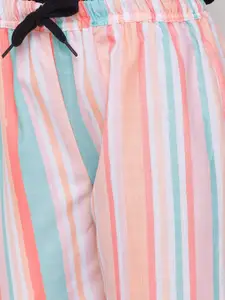 FashionRack Women Pack of 2 Printed Cotton Lounge Pants