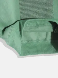 Monte Carlo Boys Sage Green & White Printed Sweatshirt