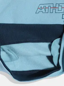 Monte Carlo Boys Blue & White Colourblocked Sweatshirt