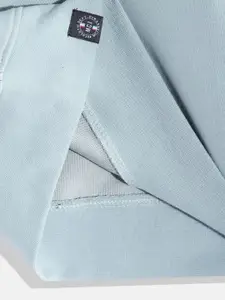 Monte Carlo Boys Blue & White Graphic Printed Sweatshirt