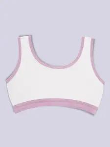 DChica Girls Single Layer, Premium Cotton Non-Wired Non Padded Beginners Bra DCBRJU7765/xxxs