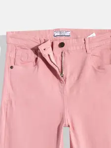 U.S. Polo Assn. Kids Girls Bootcut Clean Look Stretchable Jeans