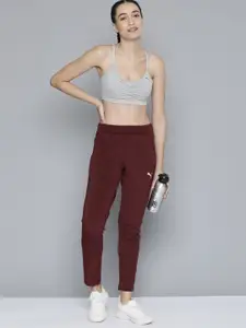 Puma Grey Low Impact Studio Lightly Padded Bra