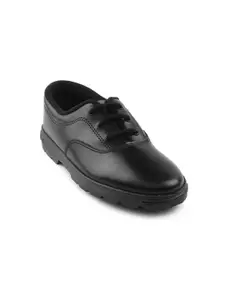 Liberty Prefect kids Black Lacing School Shoes