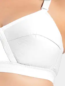 Sonari Women Pack of 2 White & Cream Regular Bra