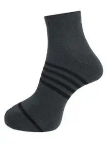 Dollar Socks Men Pack Of 3 Assorted Cotton Above Ankle-Length Socks