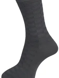 Dollar Socks Men Pack of 5 Assorted Cotton Calf-Length Socks