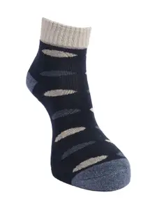 Dollar Socks Men Pack Of 3 Assorted Cotton Above Ankle-Length Socks