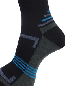 Dollar Socks Men Pack Of 5 Assorted Above Ankle-Length Pure Cotton Socks