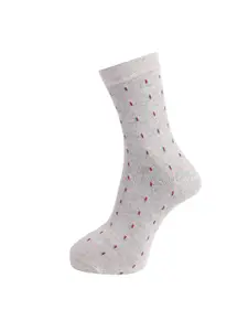 Dollar Socks Men Pack of 3 Assorted Cotton Calf-Length Socks