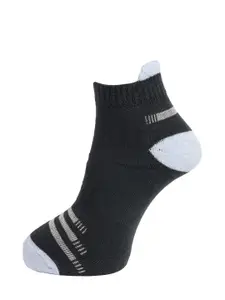 Dollar Socks Men Pack Of 3 Assorted Above Ankle-Length Combed Cotton Socks