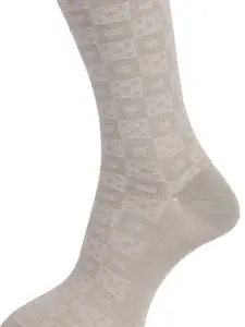 Dollar Socks Men Pack Of 3 Assorted Above Ankle-Length Cotton Socks