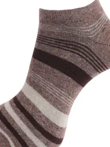 Dollar Socks Men Pack Of 5 Assorted Cotton Ankle-Length Socks