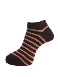 Dollar Socks Men Pack Of 3 Assorted Cotton Ankle-Length Socks