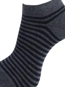 Dollar Socks Men Pack Of 5 Assorted Patterned Cotton Ankle-Length Socks