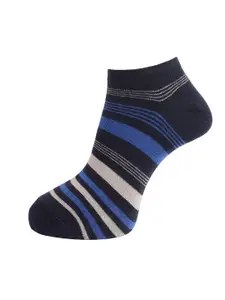 Dollar Socks Men Pack Of 3 Assorted Cotton Ankle-Length Socks