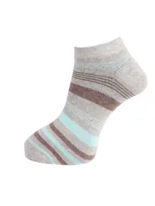 Dollar Socks Men Pack Of 3 Assorted Cotton Ankle-Length Socks