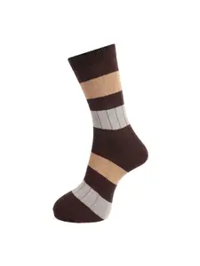Dollar Socks Men Pack Of 3 Assorted Cotton Above Ankle-Length Socks