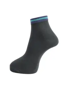 Dollar Socks Men Pack Of 3 Assorted Cotton Ankle-Length Socks