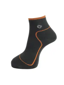 Dollar Socks Men Pack Of 3 Assorted Cotton Ankle-Length Socks