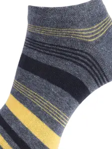 Dollar Socks Men Pack Of 5 Assorted Cotton Ankle-Length Socks