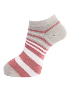 Dollar Socks Men Pack Of 3 Assorted Cotton Ankle-Length Socks