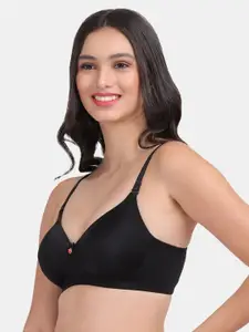Amour Secret Women Black  T-Shirt Lightly Padded Bra
