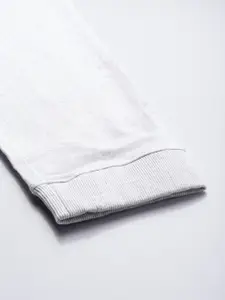 The Indian Garage Co Men Grey Solid Slim Fit Joggers